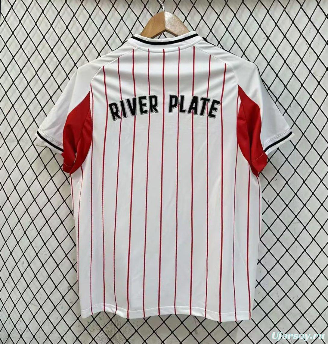 25/26 River Plate US Pack Baseball Jersey