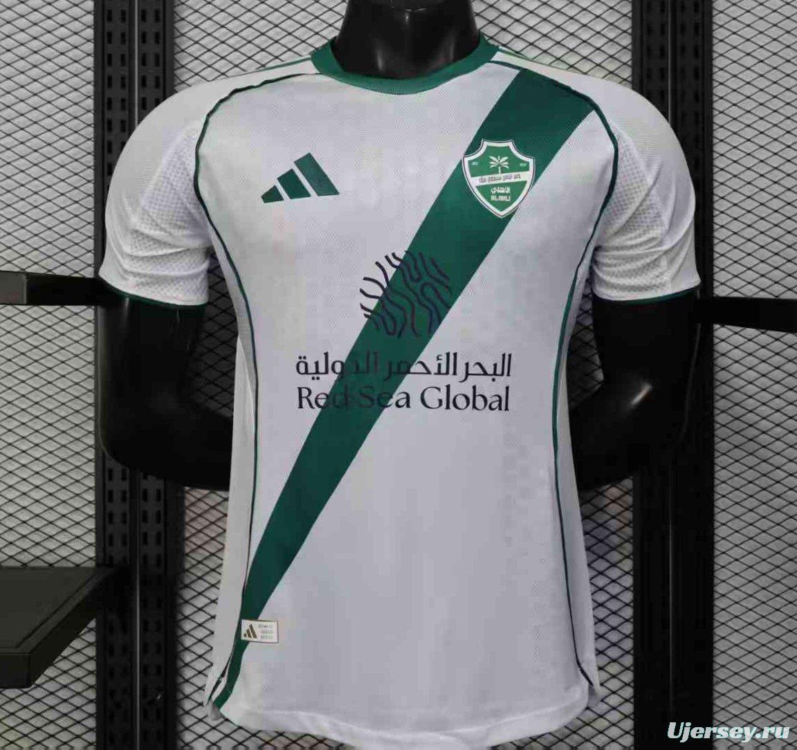 Player Version 25/26 Al-Ahli Home White Jersey