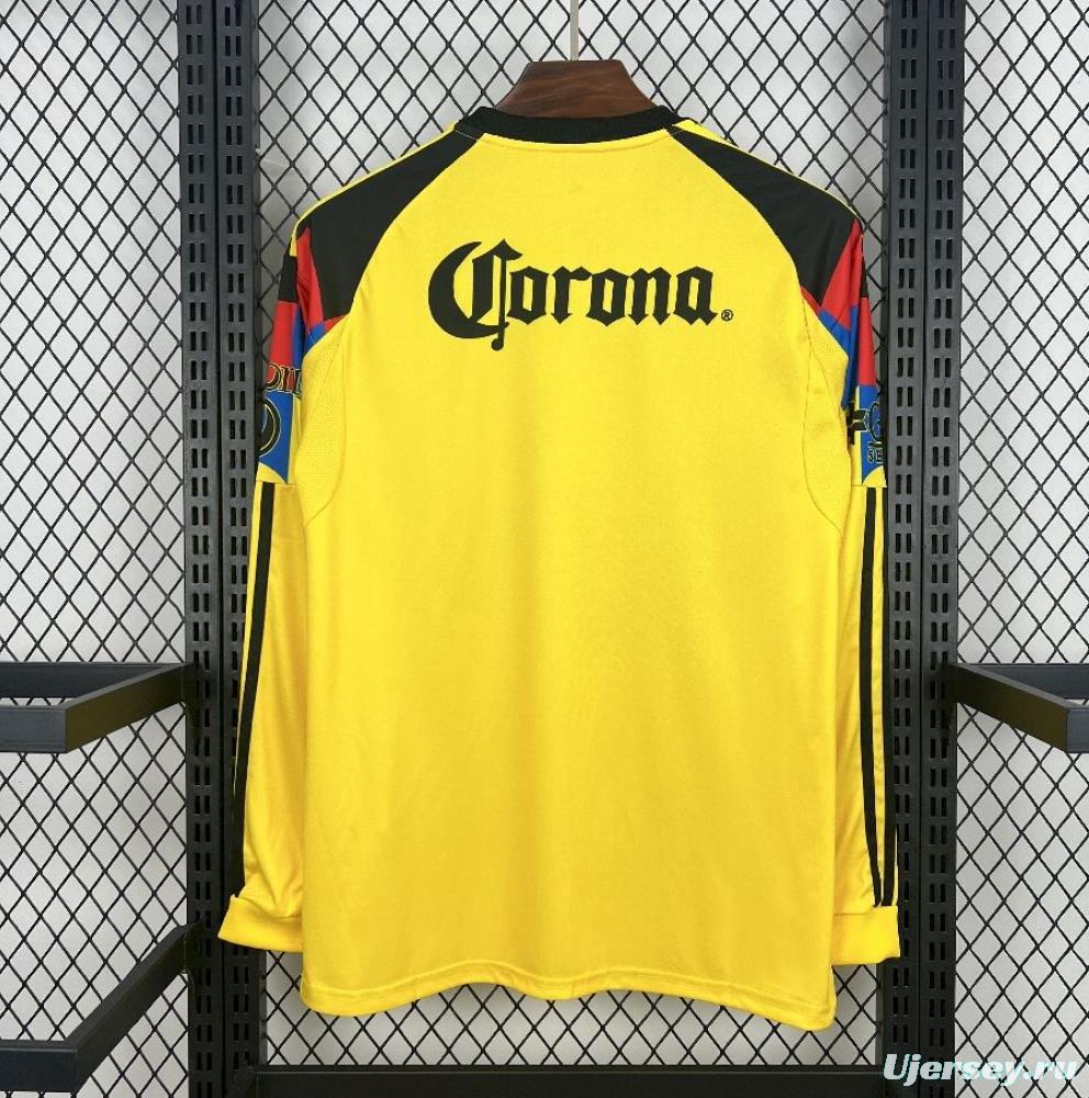 25/26 Club America Home  Long Sleeves Jersey