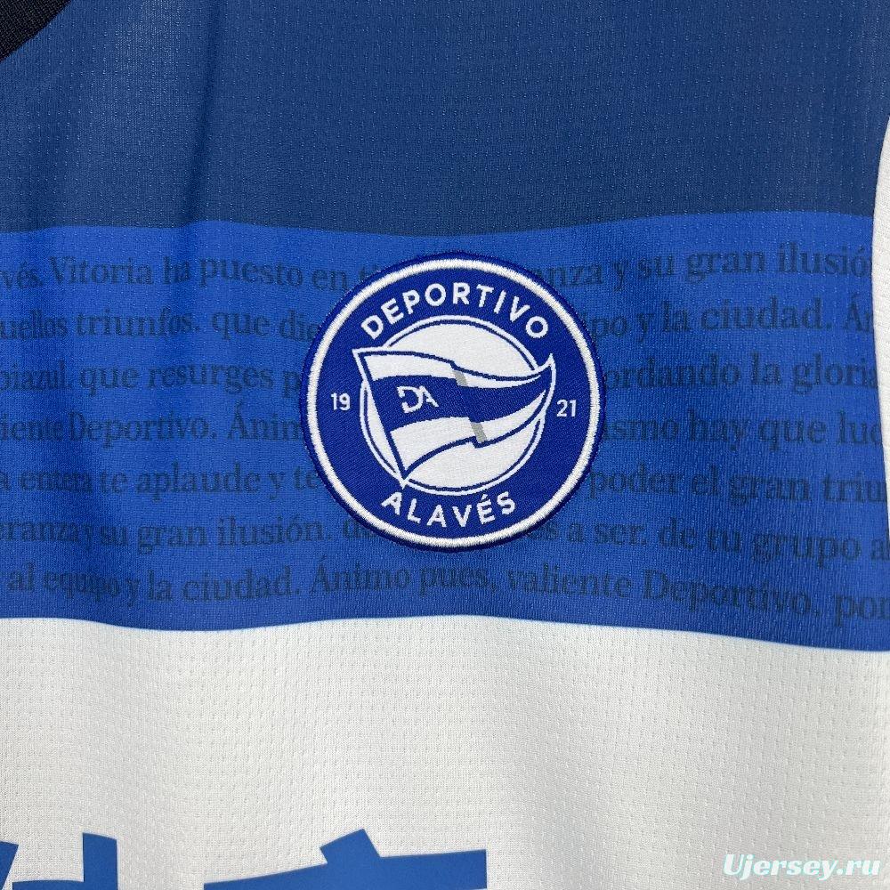 25/26 Deportivo Alaves Away Jersey
