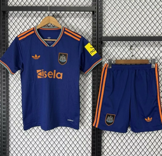 25/26 Kids Newcastle United Away Jersey