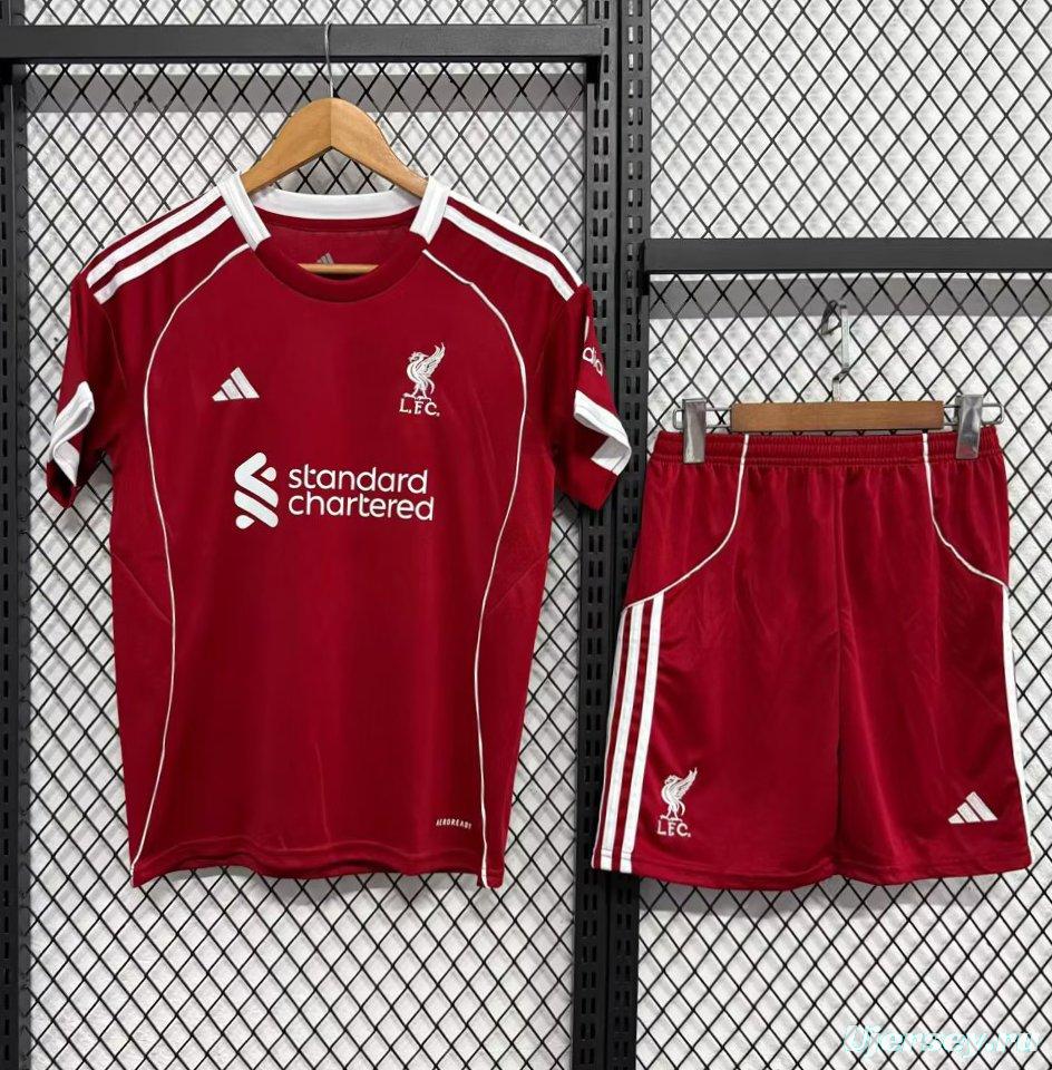 25/26 Kids Liverpool Home Jersey