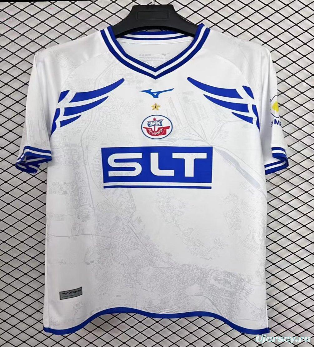 25/26 Hansa Rostock Away WHITE Jersey