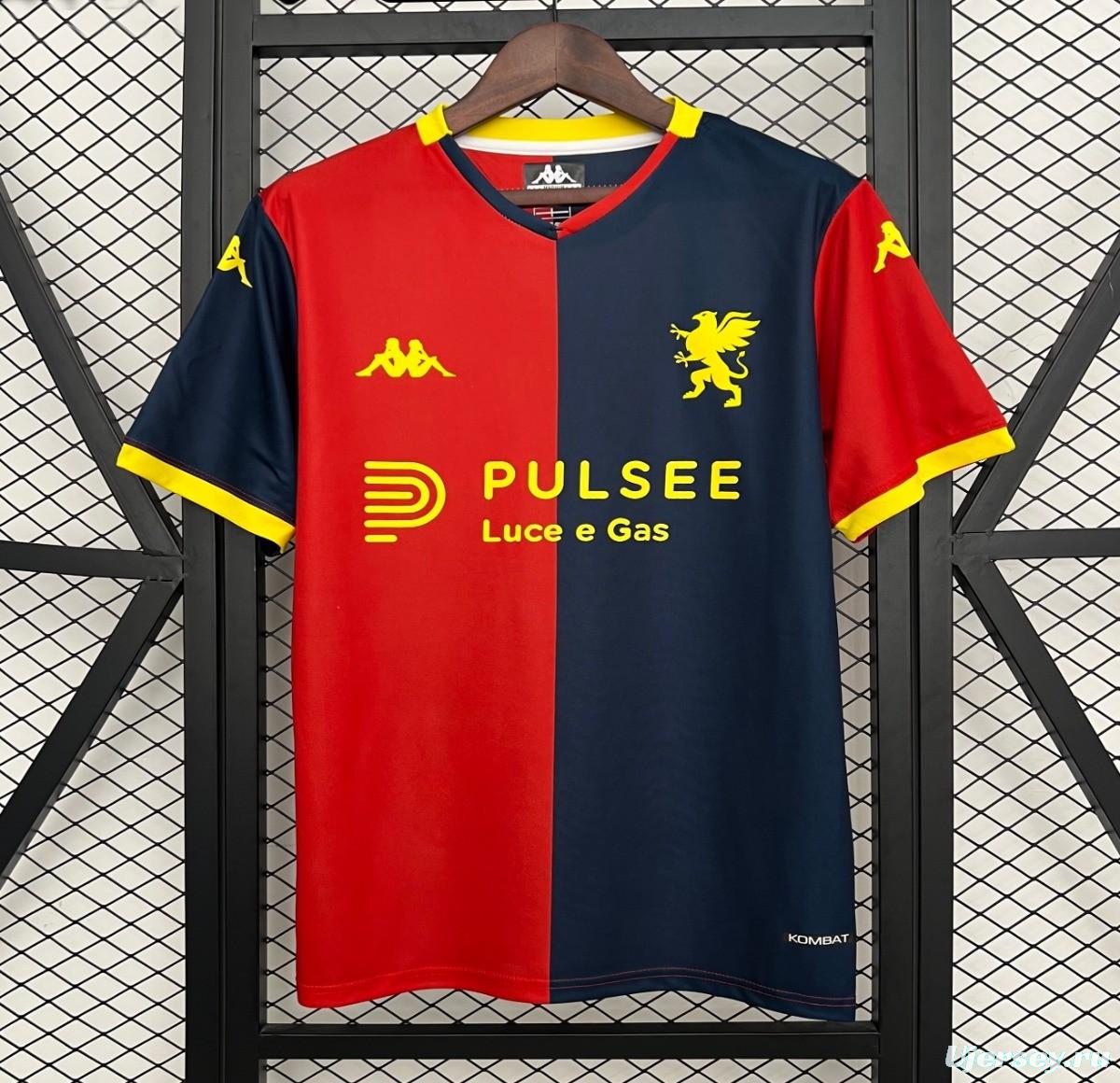 25/26 Genoa Home Jersey