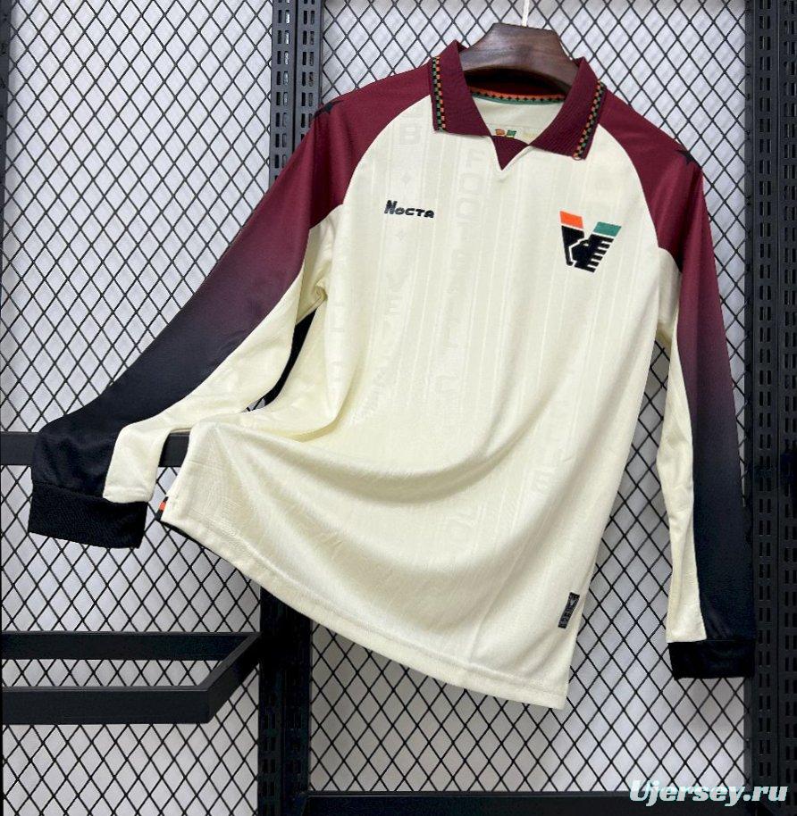 2025/26 Mens Venezia FC Away Long Sleeve Jersey