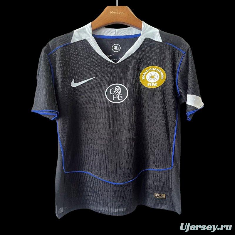 Player Version 25/26 Chelsea Third Jersey With FIFA 2025 Champion Patch