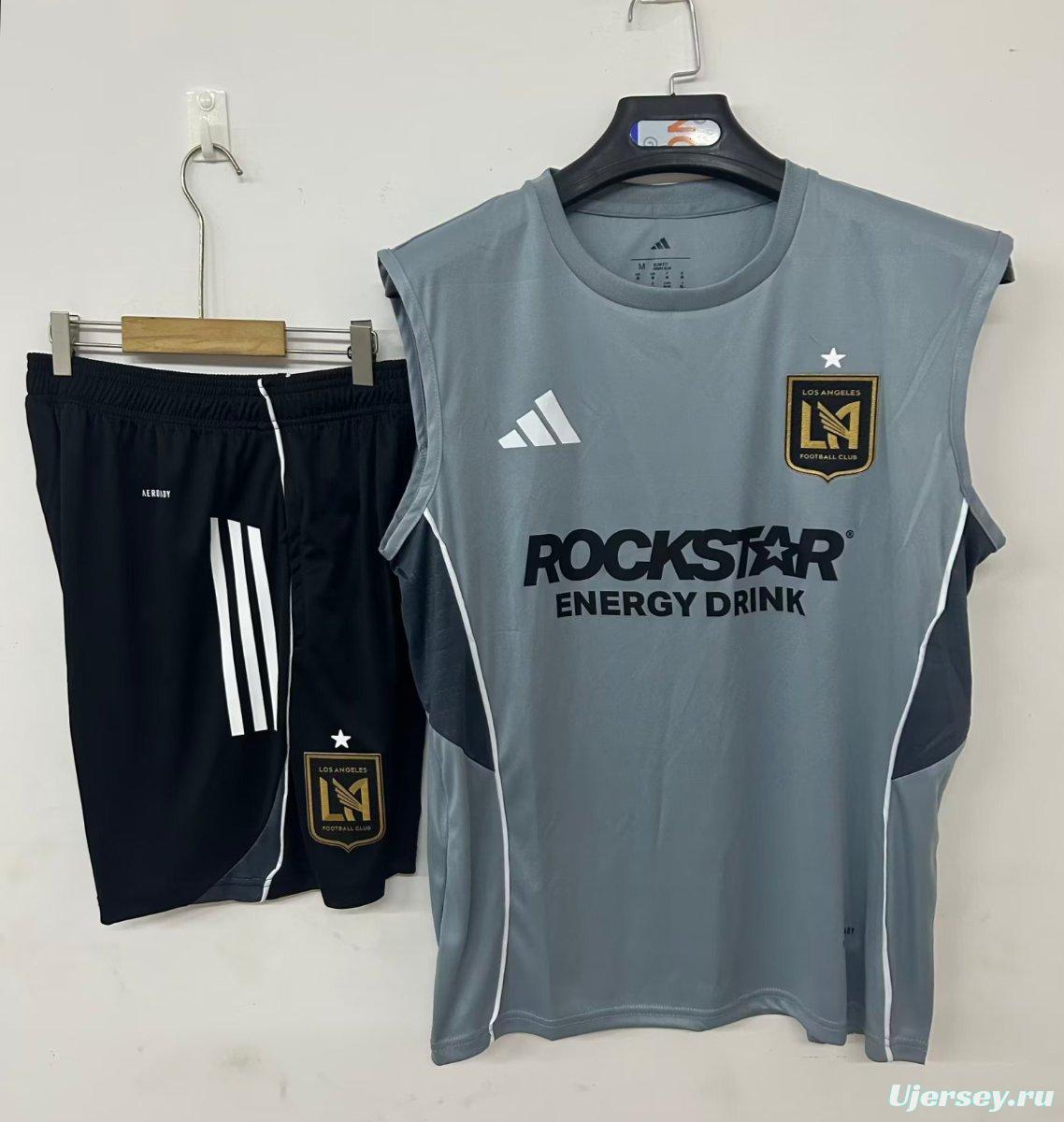 25/26 Los Angeles Vest Jersey Gray+ Shorts