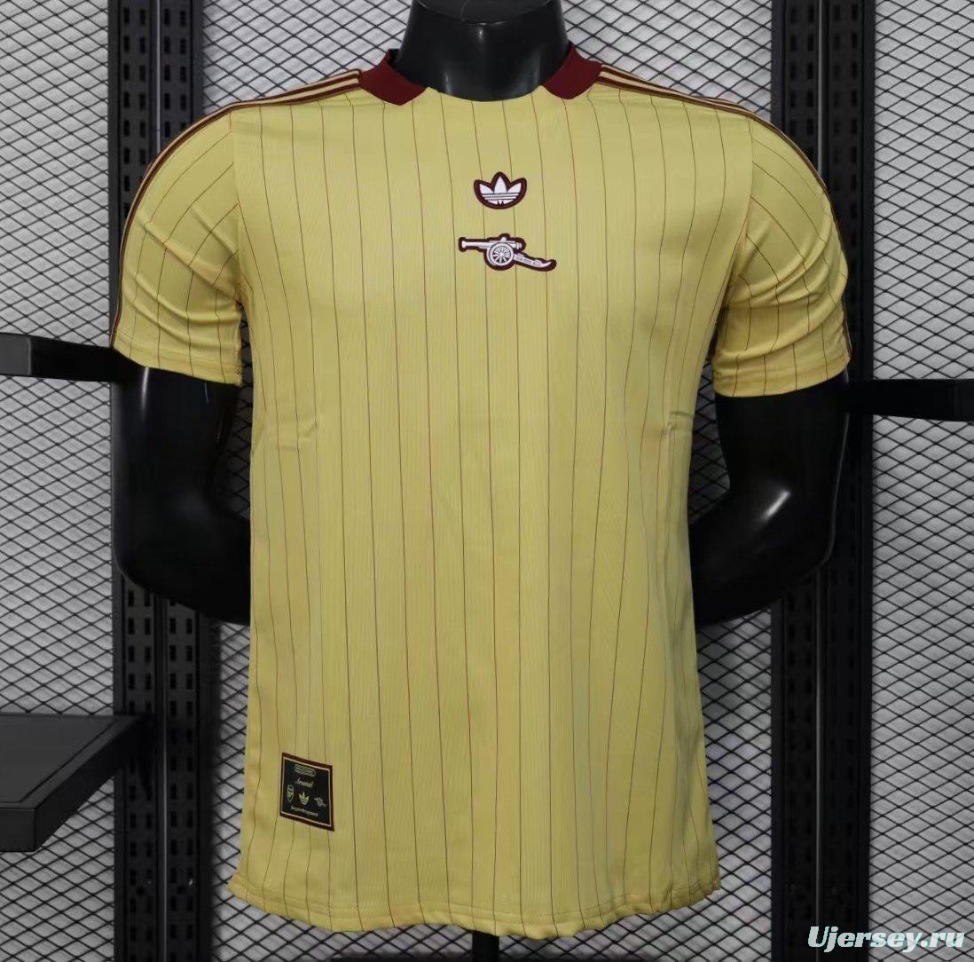 Player Version 25/26 Arsenal Yellow Special Jersey