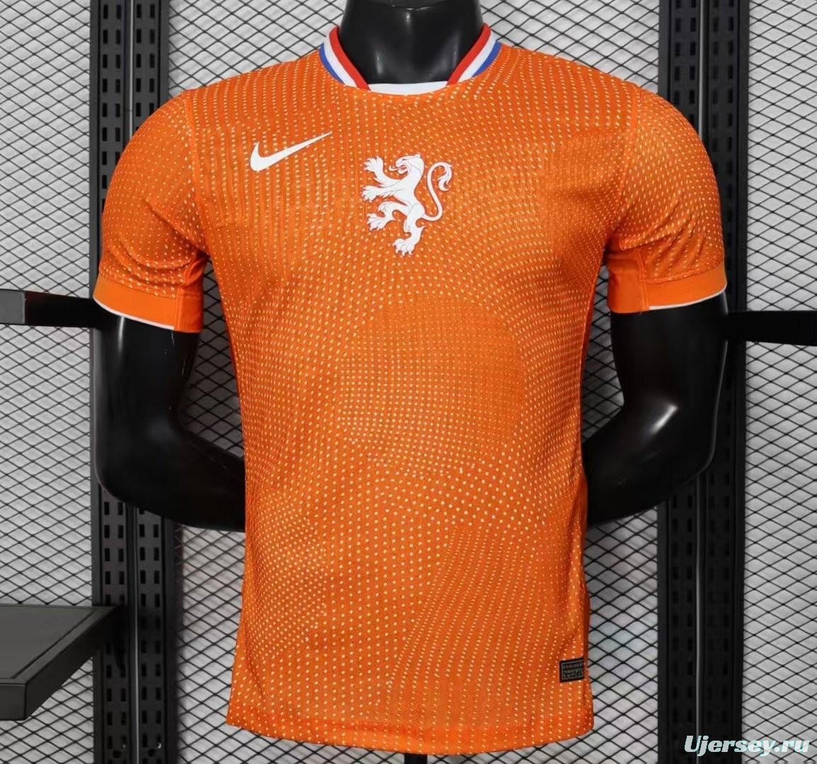 Player Version 2025 Netherlands Home Jersey