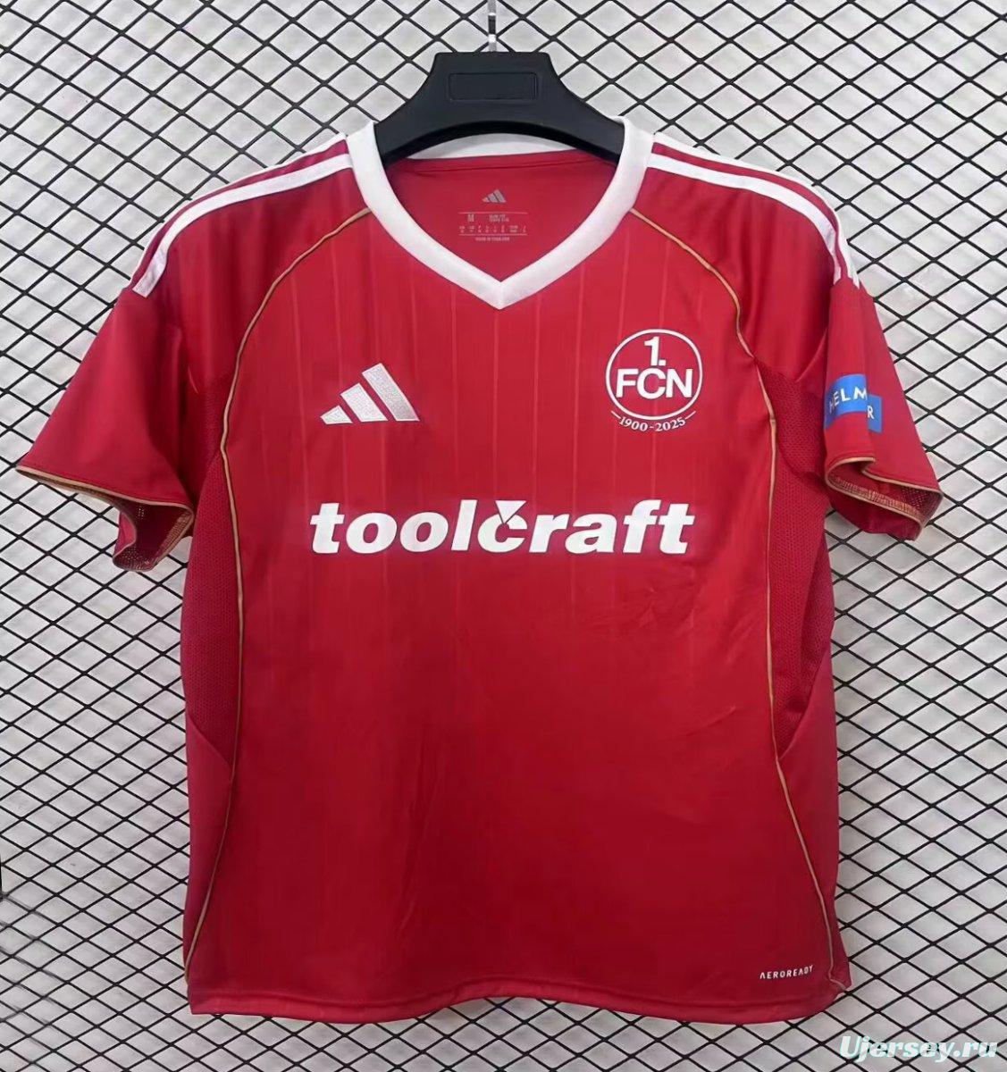 25/26 Nurnberg Home Jersey