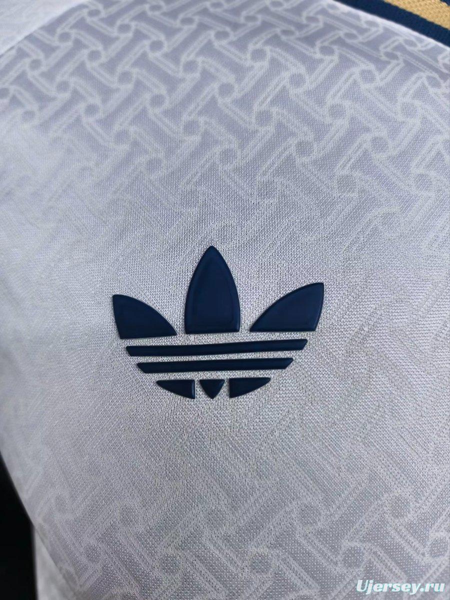 Player Version 2025 Italy Away WHITE Jersey