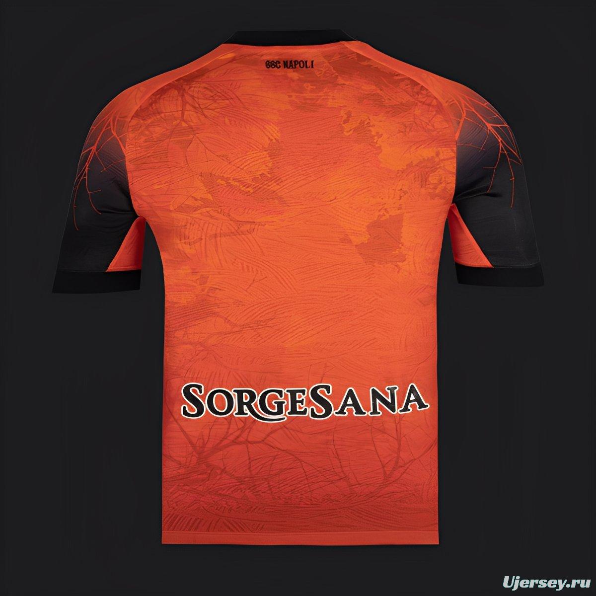 25/26 SSC Napoli Halloween Orange Jersey