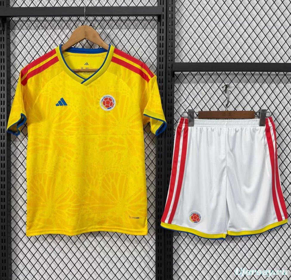 2026 Kids Colombia Home Jersey