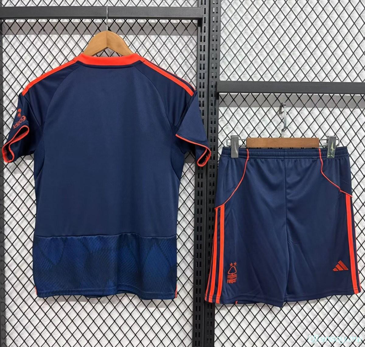 25/26 Kids Nottingham Forest Third Navy Jersey