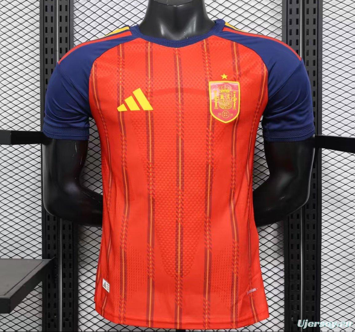 Player Version 2026 Spain Home Jersey