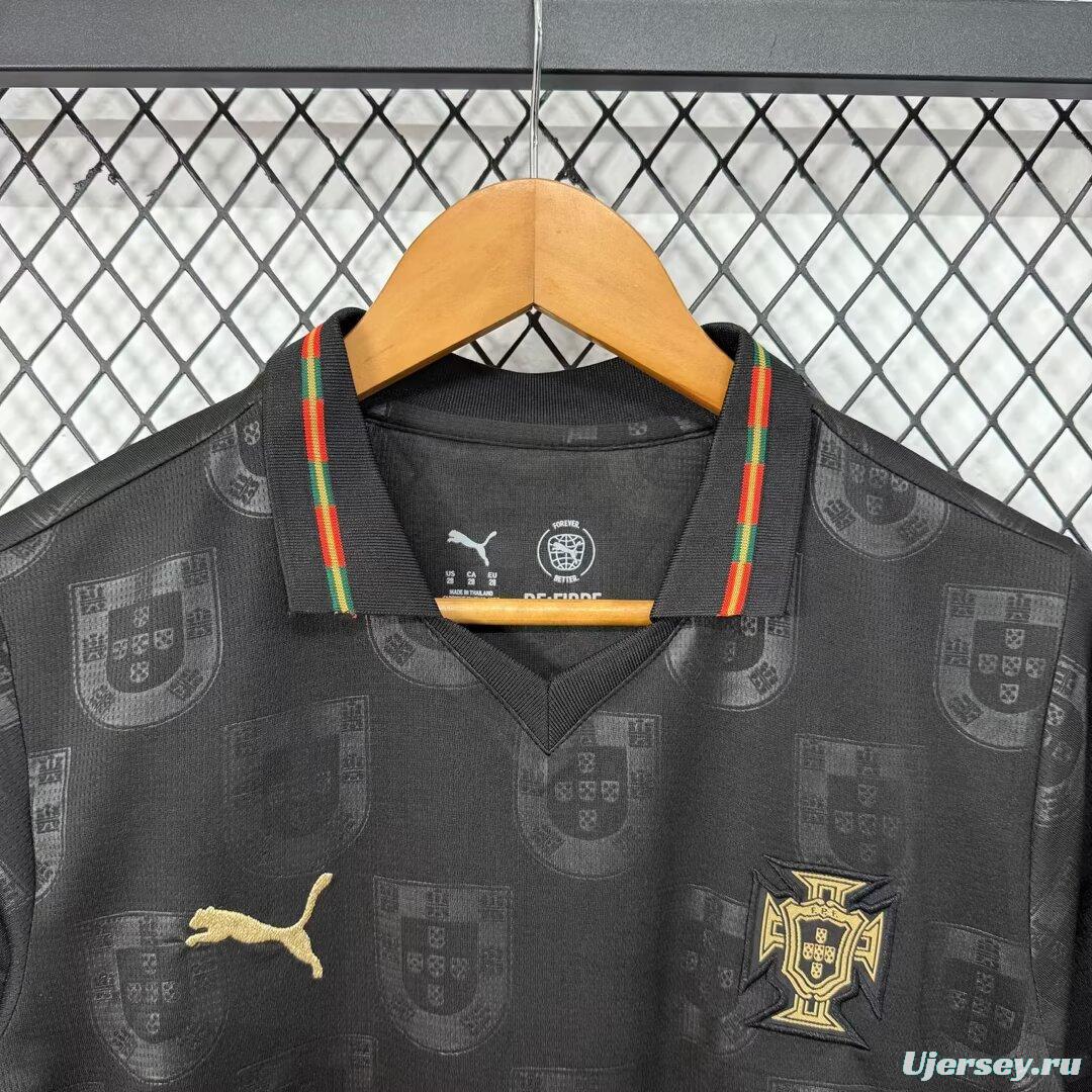 2026 Kids Portugal Black Special Edition Jersey