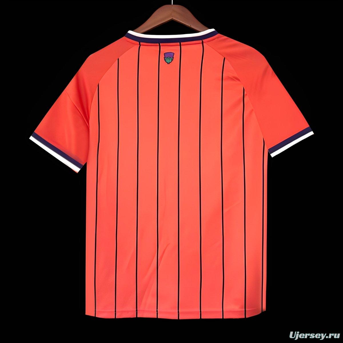 2026 Scotland Away Orange Jersey