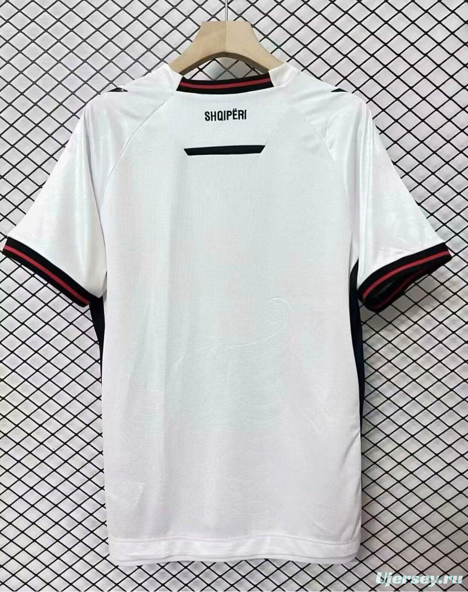 2025 Albania Away White Jersey