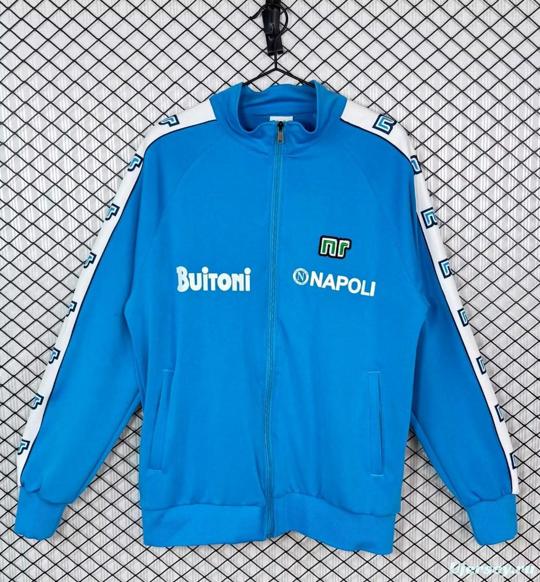 Retro 87/88 Napoli Home Full Zipper Jacket