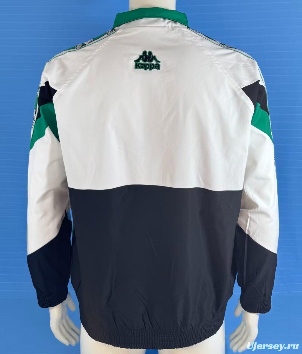 96/97 Real Betis White/Black Windbreaker