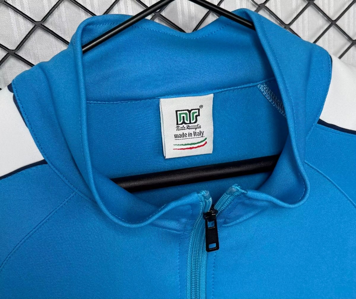 Retro 87/88 Napoli Home Full Zipper Jacket