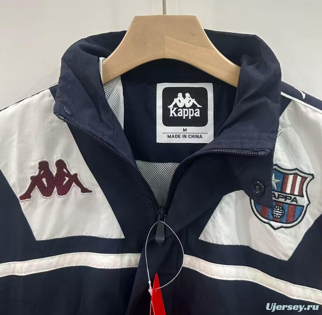 Retro 1967 Barcelona Navy Winbreaker