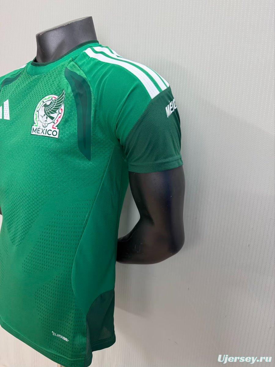 Player Version 2026 Mexico Green Training Pre-Match Jersey