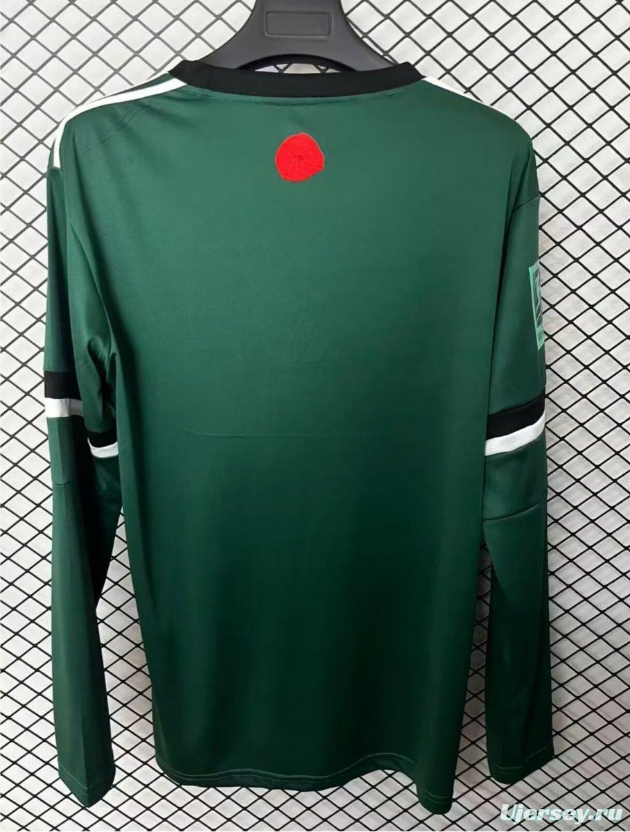 25/26 Schalke 04 Green 150Th Anniversary Long Sleeve Jersey