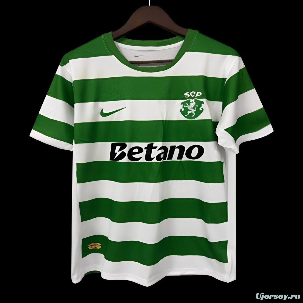 25/26 Sporting Lisbon White/Green Special Jersey