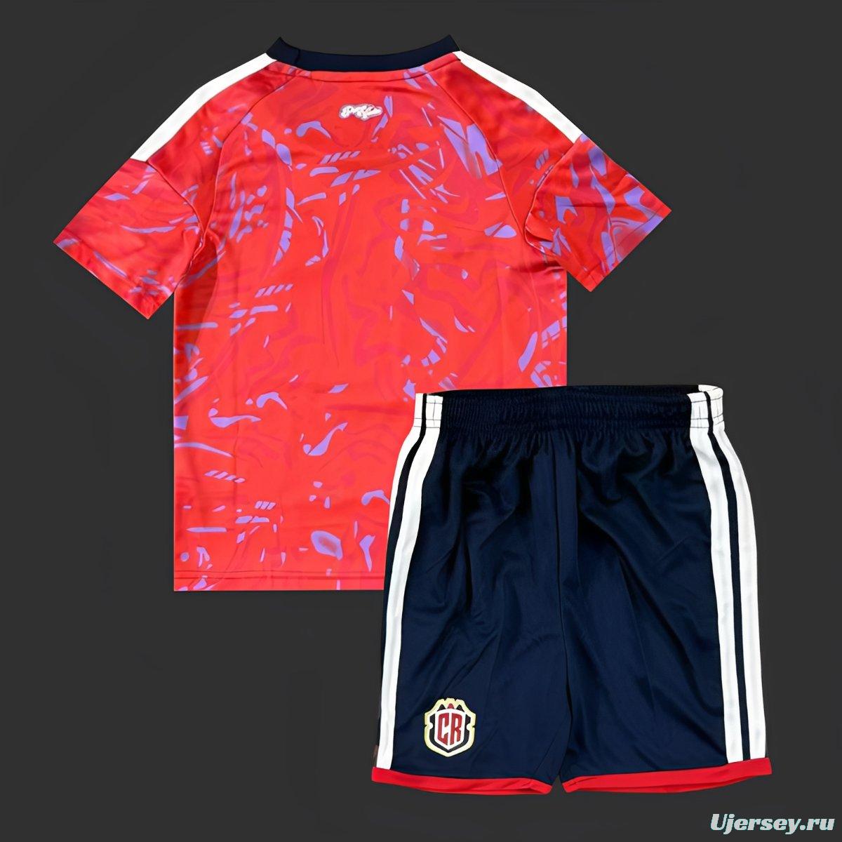 2026 Kids Costa Rica Home Jersey