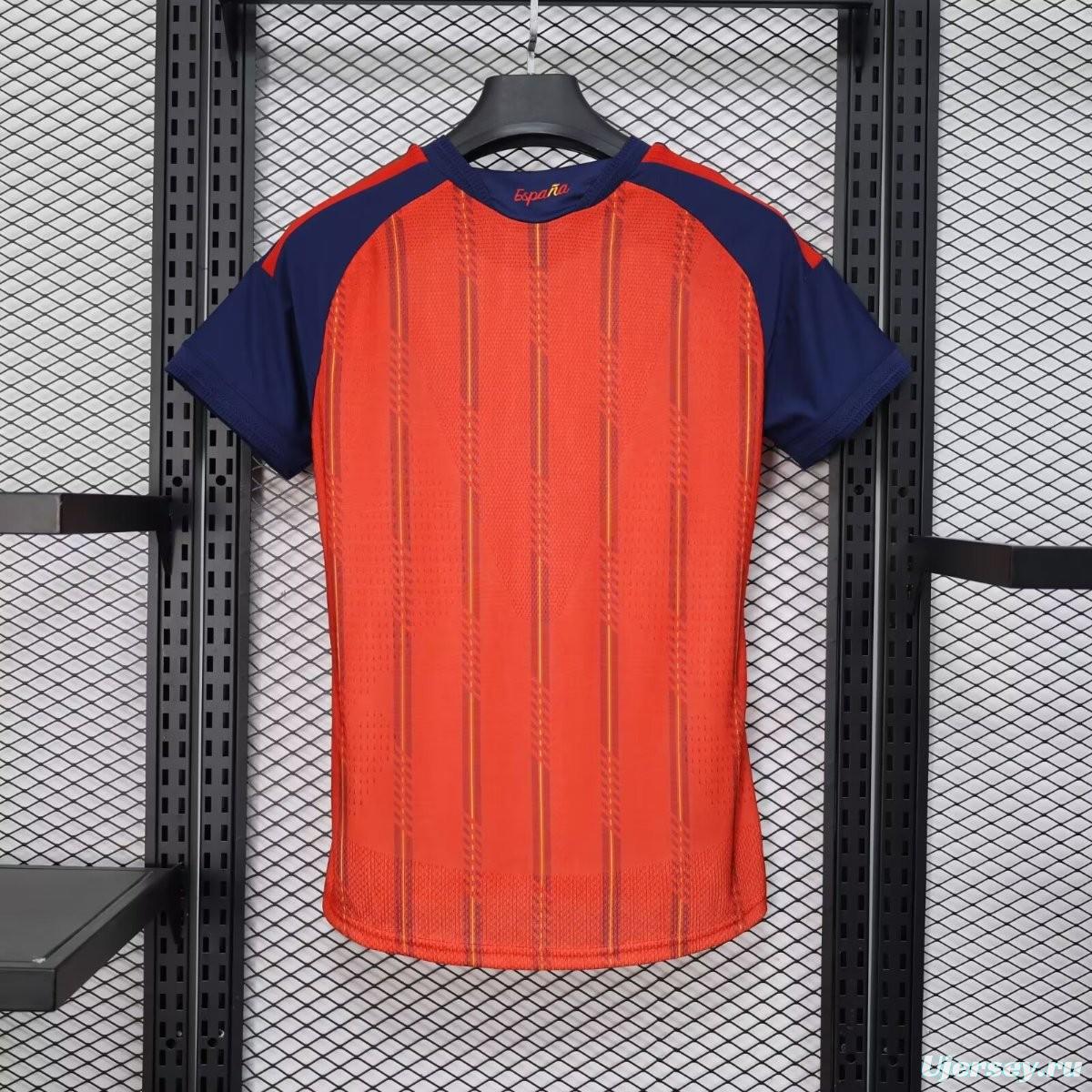 Player Version 2026 Spain Home Women Jersey