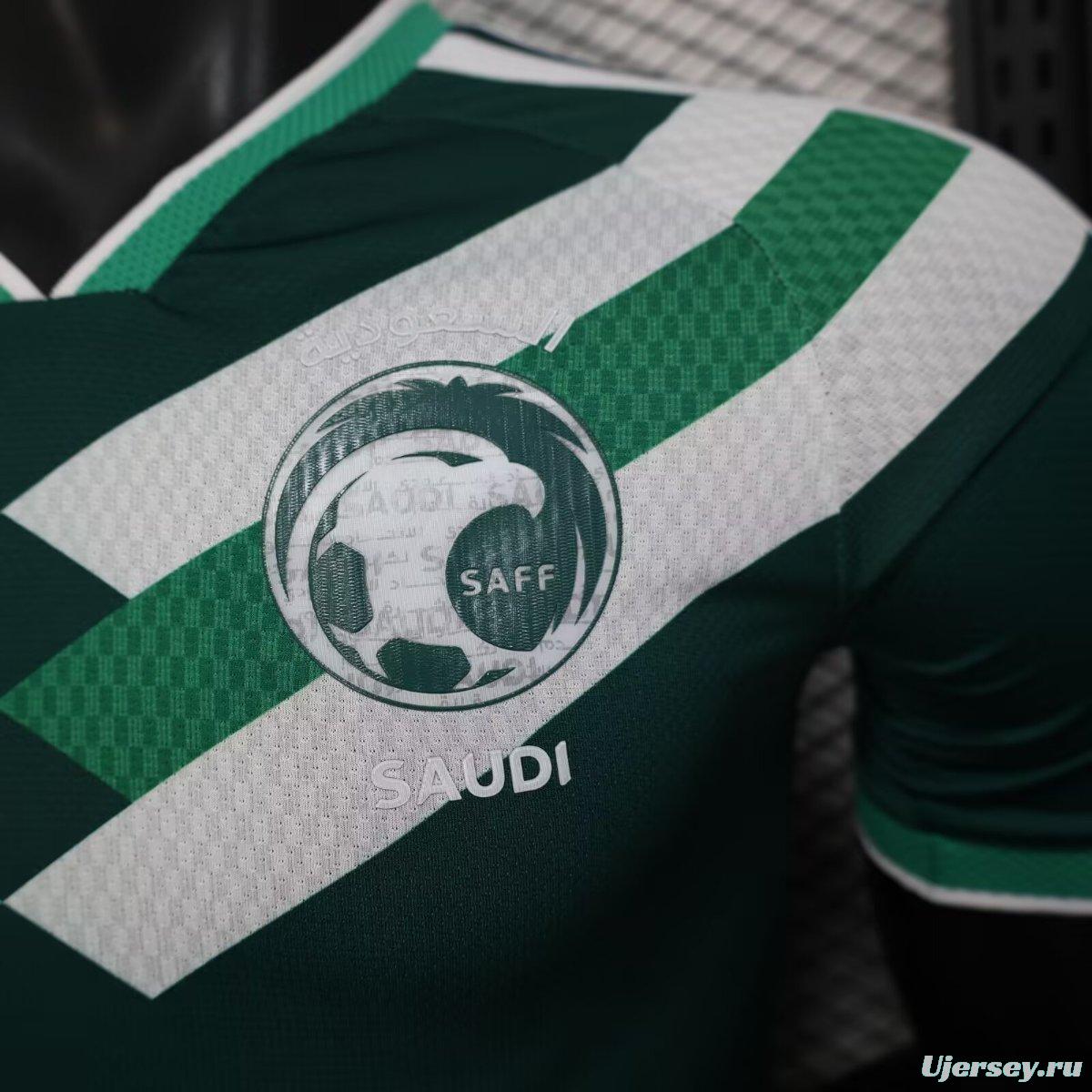 Player Version 2026 Saudi Arabia Green Pre-Match Jersey