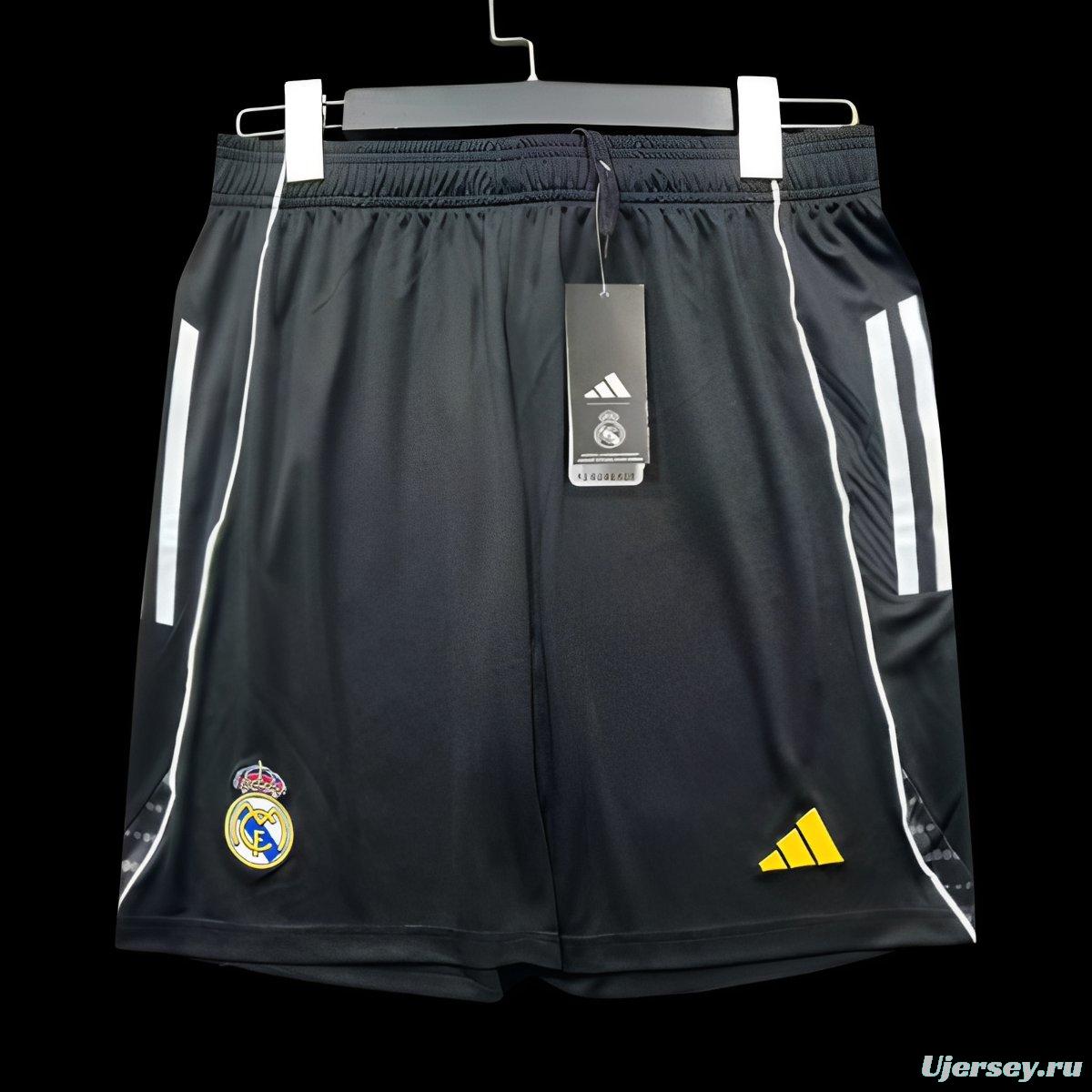 25/26 Real Madrid Avengers Black Shorts