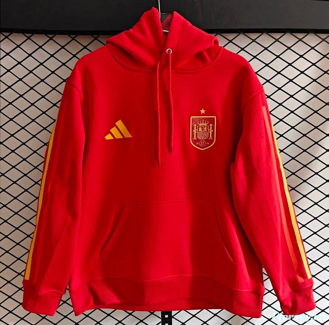 2026 Spain Embroidered Logo Hoodie 9 Colors