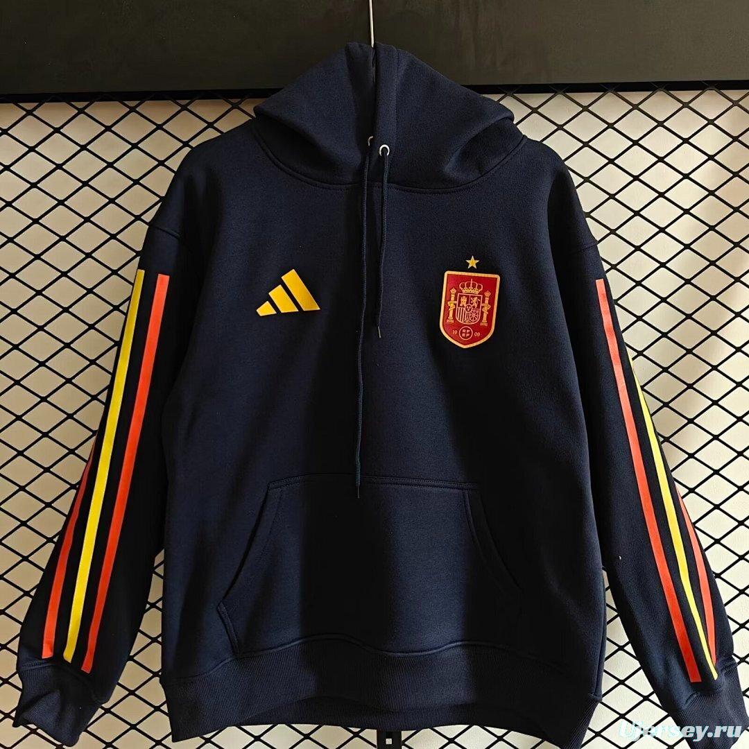 2026 Spain Embroidered Logo Hoodie 9 Colors