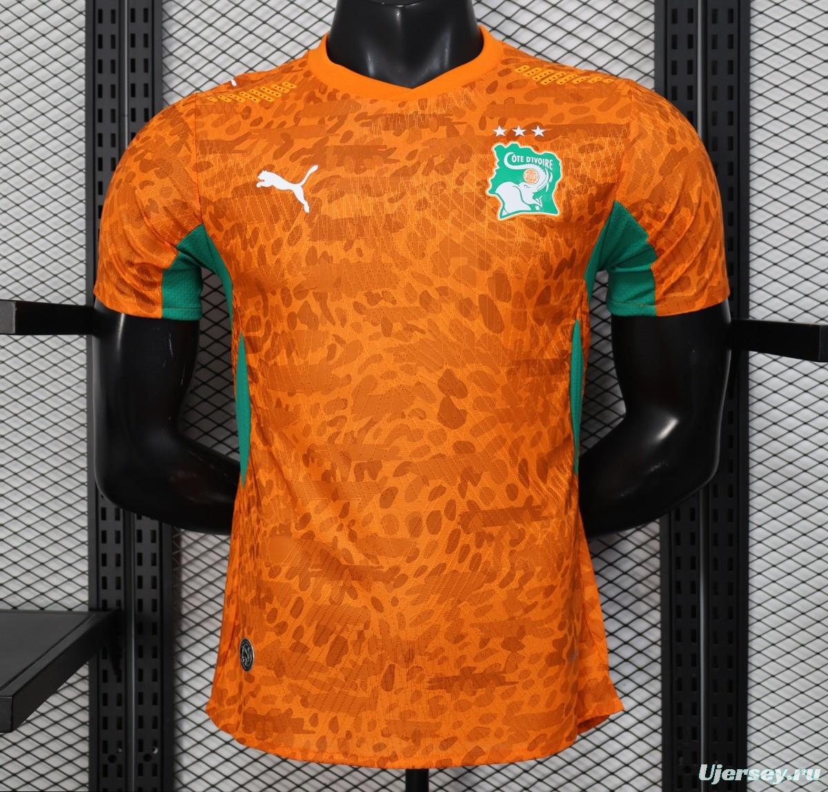 2026 Player Version Ivory Coast Home Jersey