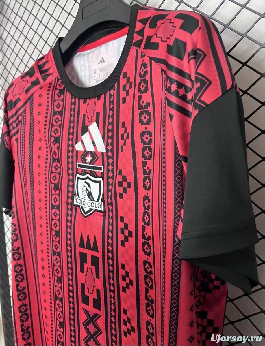 26/27 COLO COLO Red Pre-Match Jersey