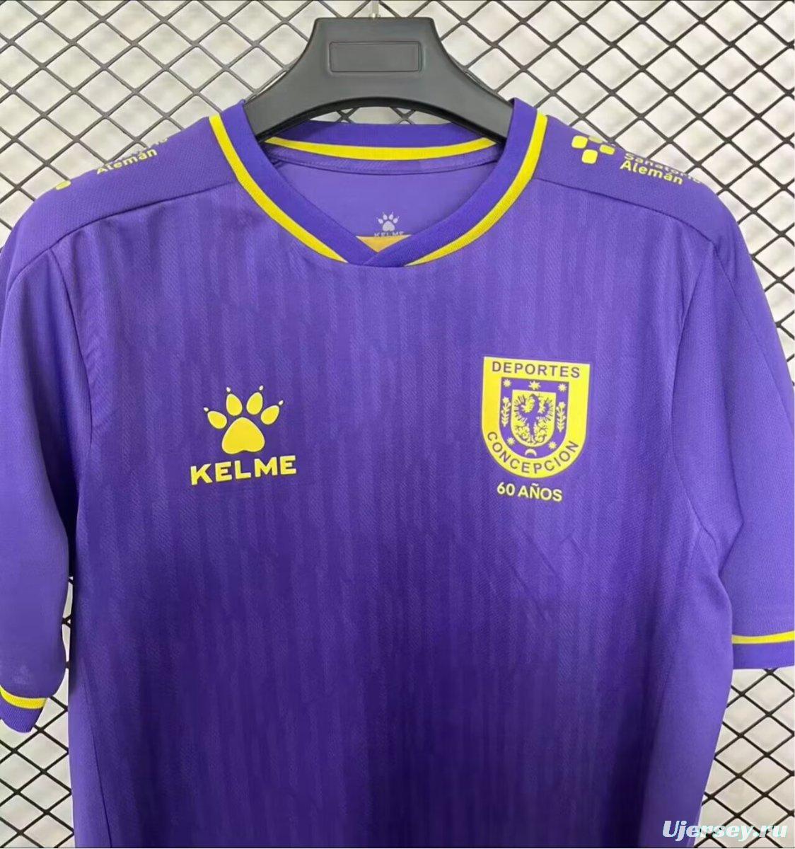 25/26 CD Huachipato 60Th Anniversary Purple Jersey
