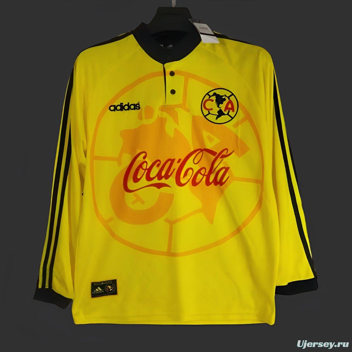 Retro 97/98 Club America Home Long Sleeve Jersey