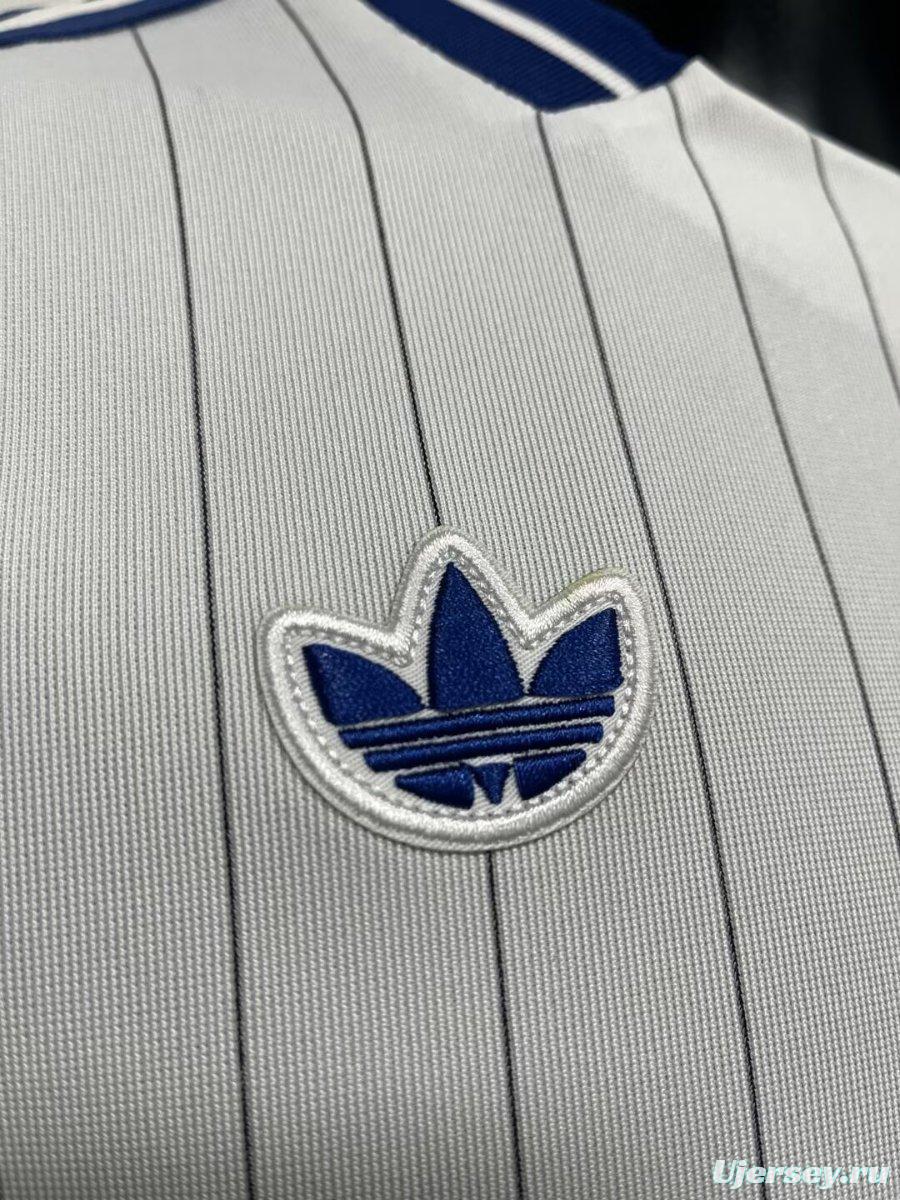 2026 Colombia Adidas Terrace Icons White Jersey