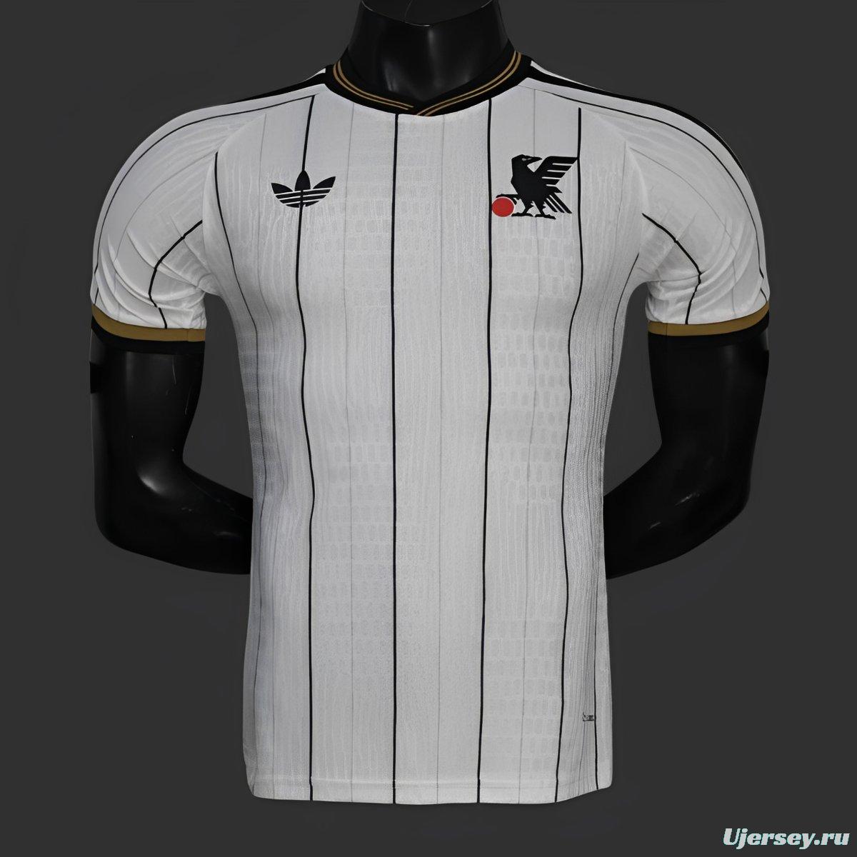 2026 Player Version Japan White with Black Pinstripes Jersey