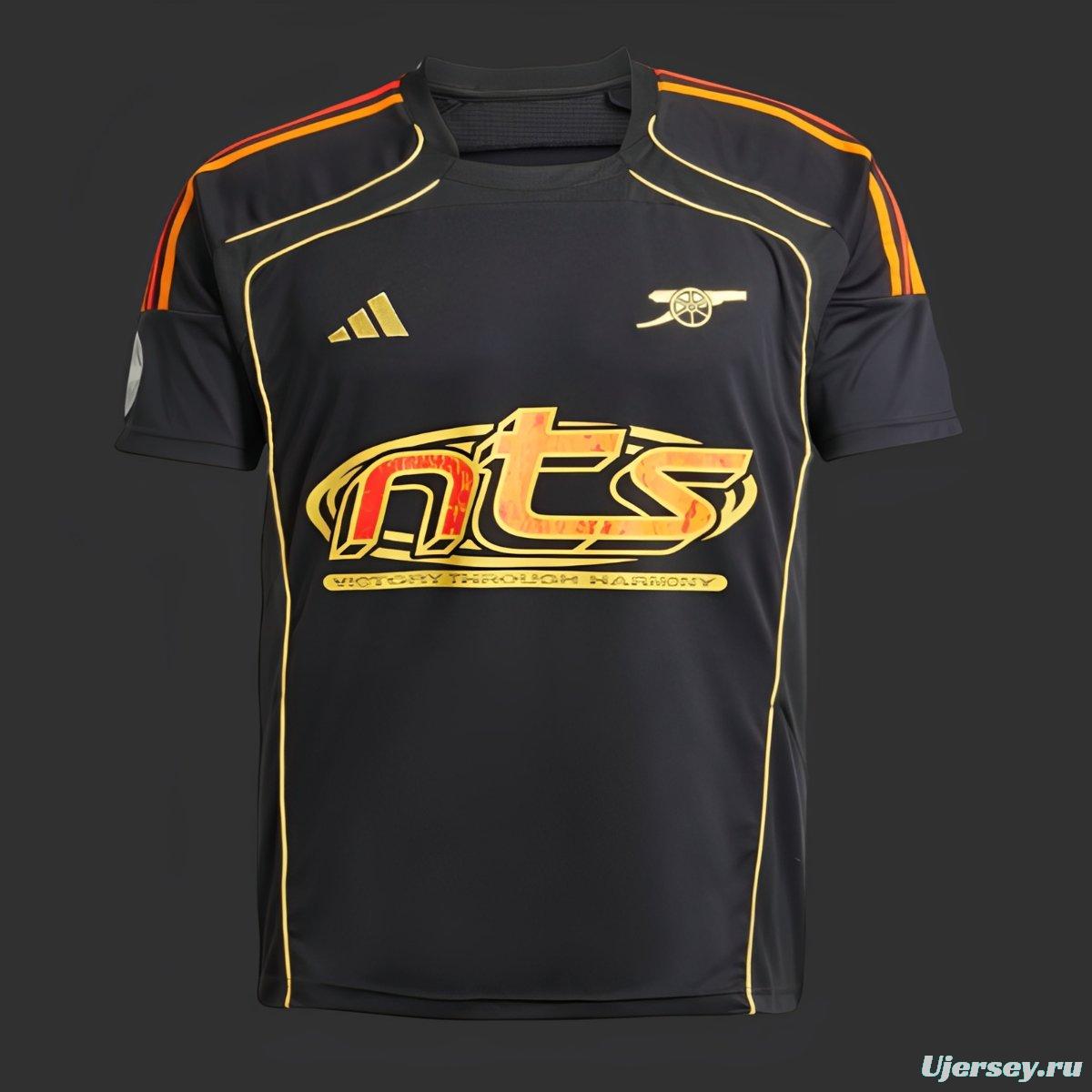 25/26 Adidas Arsenal x NTS UBP Black Jersey