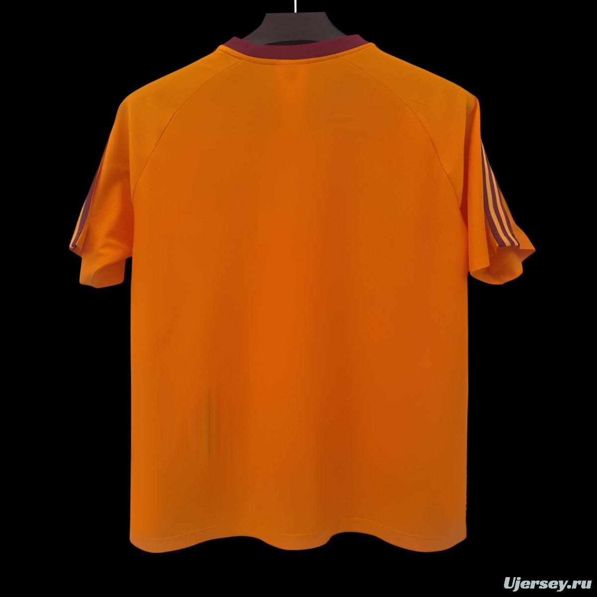 25/26 Roma Adidas Original Orange Jersey