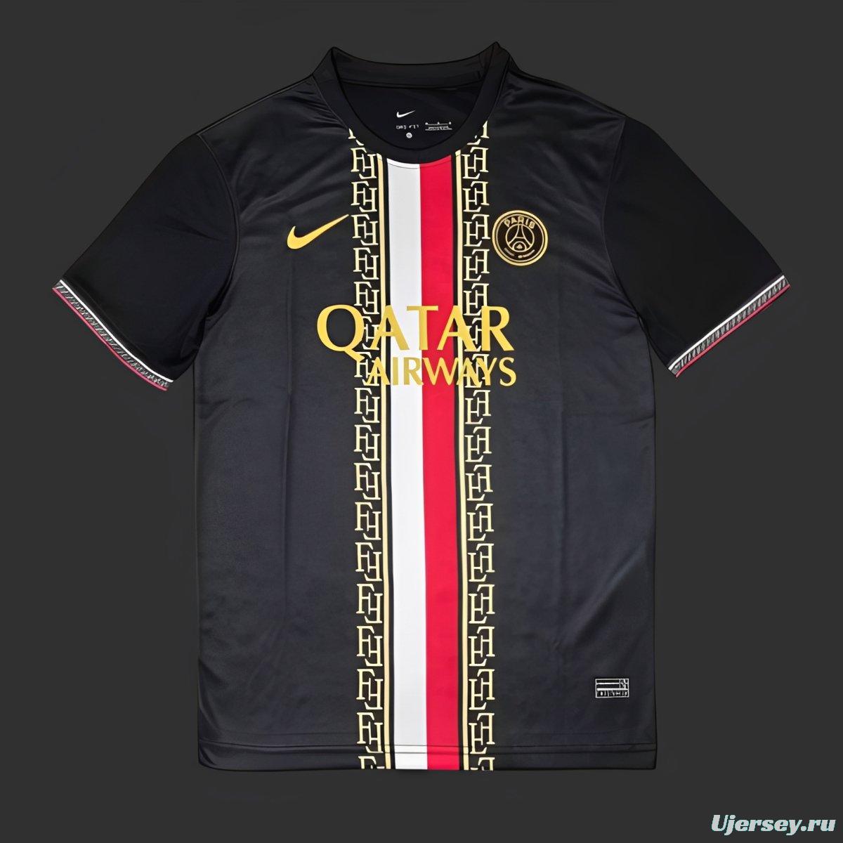 25/26 PSG Paris Saint-Germain Entrainement Black Special Jersey
