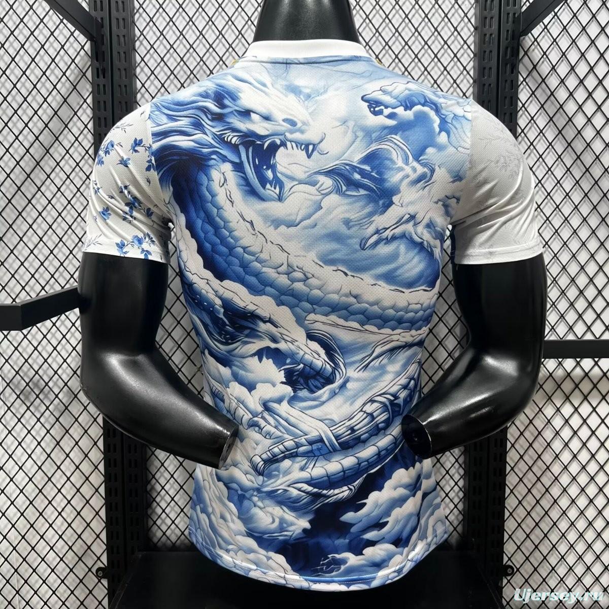 Player Version 2026 Japan Blue Samurai Dragon Special Edition Jersey
