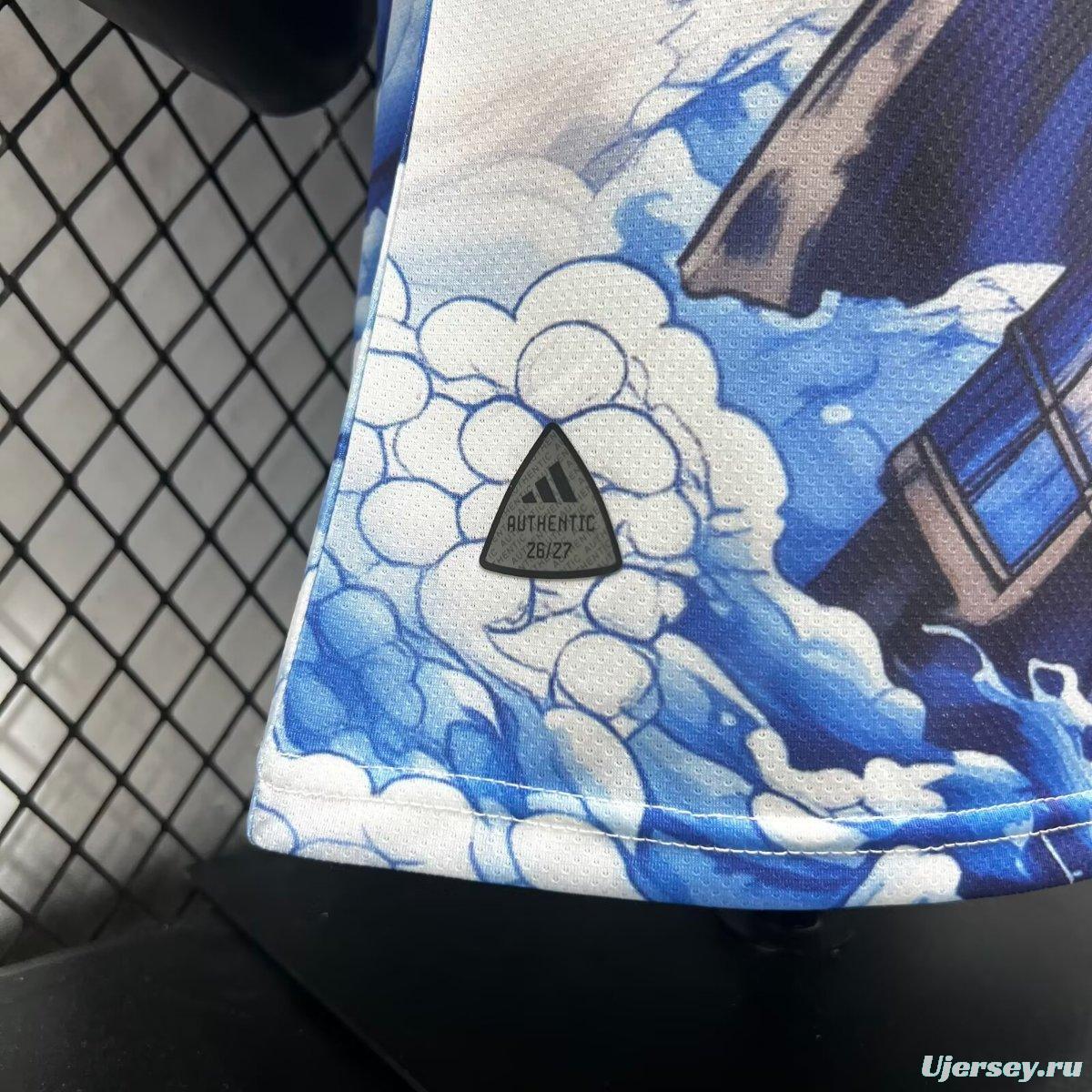 Player Version 2026 Japan Blue Samurai Dragon Special Edition Jersey