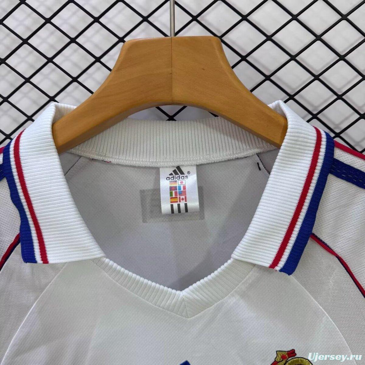 1998 Retro France Away Long Sleeve Jersey