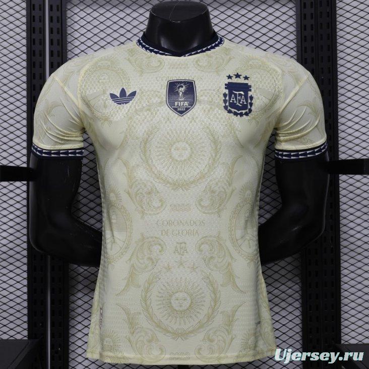 Player Version 26/27 Argentina  Champagne Special Edition Jersey