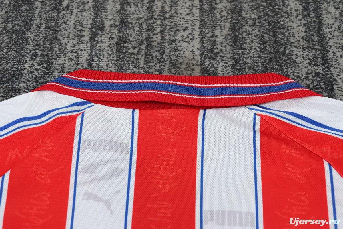 Retro 96/97 Kids Atletico Madrid Home Jersey