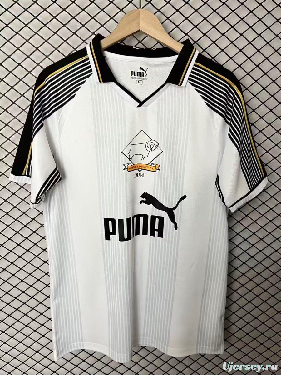 Retro 95/96 Derby County Home Jersey